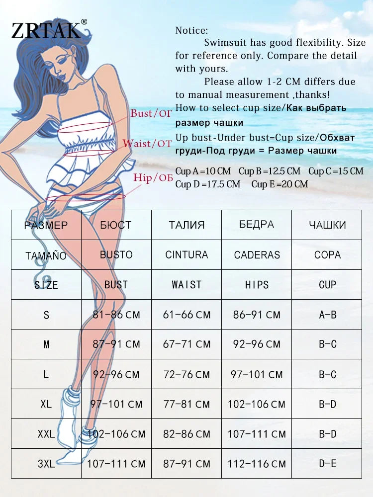 Sexy Two Piece Suit Bikinis 2025 Women Swimsuit Push Up Bathing Suit Sexy Bikinis Sets Swimwear Print Beachwear Solid Biquinis