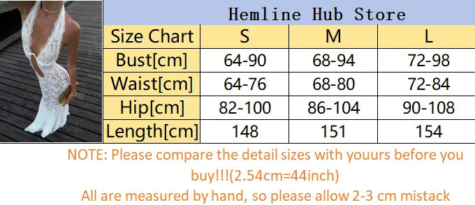 White Lace Hollow-out Halter Dress Women Chic Sexy Sleeveless Off-shoulder Backless Maxi Dresses Lady Vacation Beach 2026 Gowns