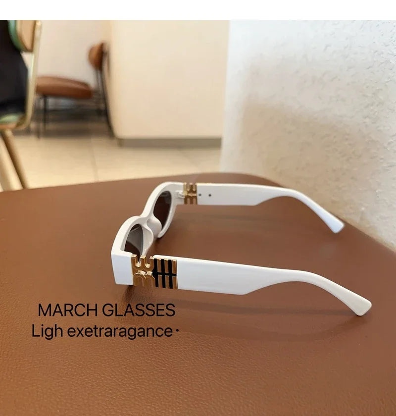2024 New Fashion Oval Sunglasses Women Men Trendy Cool Sun Glasses Ladies Street Shot Retro Premium Eyewears Gafas De Sol UV400