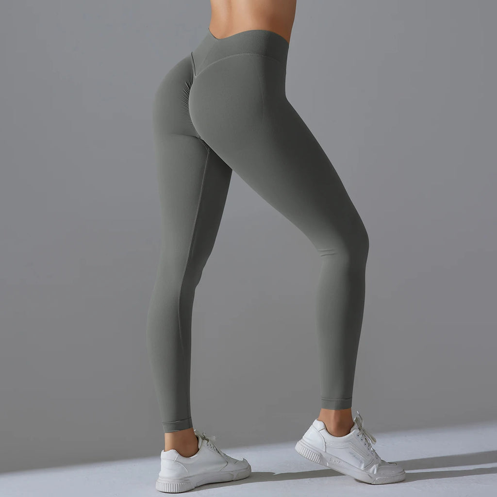 Yoga Leggings Seamless Gym Leggings Women Yoga Pants Sexy High Waist Booty Lifting Leggings Women Running Cycling Fitness Wear