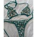 Push Up Bikinis 2025 New Sexy Women Swimsuit Swimwear Female Micro Bikini Set Biquini Bathing Suit Swimming Suits Beachwear